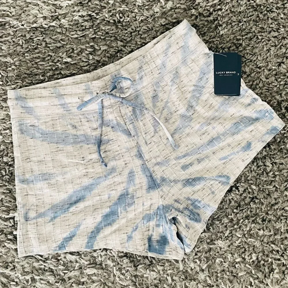 NWT Lucky Brand Hacci Rib Shorts